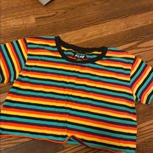 Colorful crop top